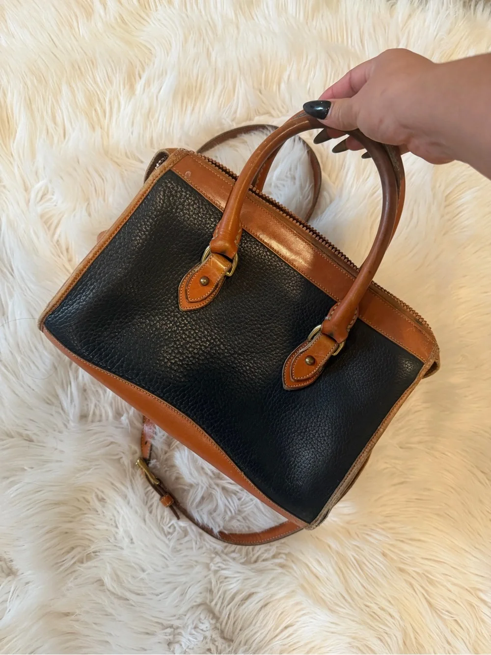 Dooney & Bourke Leather Satchel